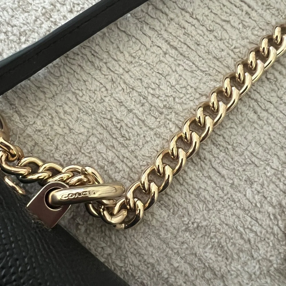 Coach Klare Crossbody Bag In Signature Canvas Gold/Walnut/Black - Picture 3 of 13